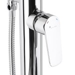 Vanová baterie Optima se sprchovým setem chrom OPBVANBAT003 OPBVANBAT003