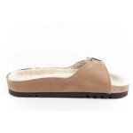 Scholl Iconic MEG Taupe W F303171062 dámské žabky 38