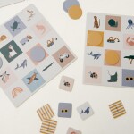 LIEWOOD Dětská hra Tori Bingo Classic Multi mix, béžová barva, papír