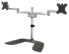 StarTech Stolní držák pro dva monitory / Plně pohyblivé rameno / do 32" / VESA 100x100 mm / nosnost 16 kg (ARMDUALSS)