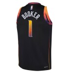 Dětský dres Phoenix Suns NBA Devin Booker #1 Jordan Swingman Černá (YOUTH)