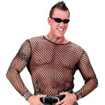 Síťované tričko černé pánské Velikost: XL-XXL