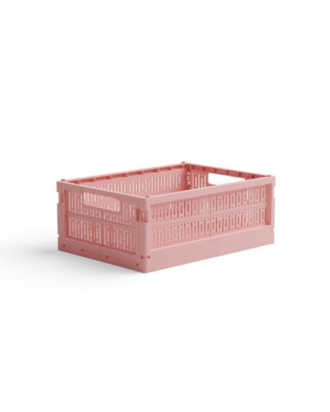 Skládací přepravka midi Made Crate - candyfloss pink