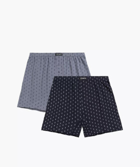 Boxerky Atlantic 2MBX-057 A'2 S-2XL tmavě modrošedá M