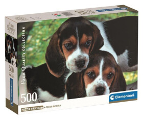 Puzzle Štěňata bígla 500 dílků
