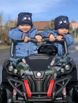 Mamido Elektrické autíčko Buggy SuperStar 4x4 - LCD lakované maskáčové