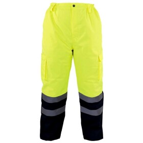 Kalhoty zimní reflexní, žluté, vel. 3XL, LAHTI PRO