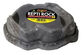 Zoomed Combo Repti Rock miska na krmení a vodu L / Miska / Imitace kamene / Recyklovaný plast (323703)