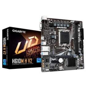 GIGABYTE MB Sc LGA1700 H610M H V2, Intel H610, 2xDDR5, 1xHDMI, 1xVGA, mATX EDF_524981