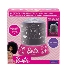 Lexibook noční projektor Barbie s reproduktorem - Alltoys Lexibook