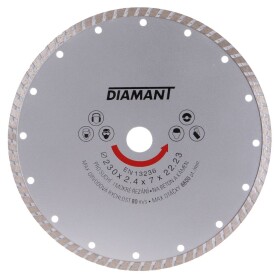 LEVIOR 21190 Kotouč diamantový, TURBO, 230mm, 22,2mm