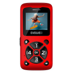EVOLVEO EasyPhone ID, mobilní telefon pro seniory, červený