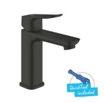 GROHE - Dice Umyvadlová baterie s výpustí Push-Open, studený start, matná černá 1018362430