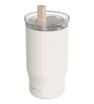 Nerezový termohrnek s brčkem Mist Ivory 720ml