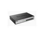 D-Link DGS-1008MP 8-port Gigabit PoE switch, 8x gigabit PoE RJ45, PoE budget 140W EDF_385202