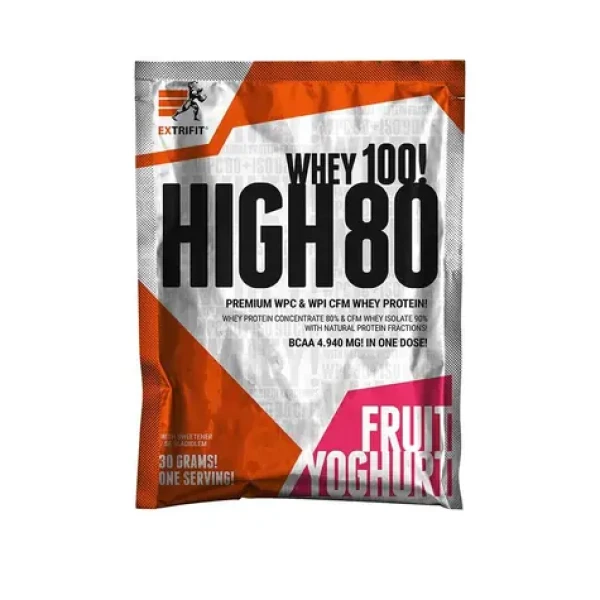 Extrifit High Whey 80 30 g fruit yoghurt (05235)