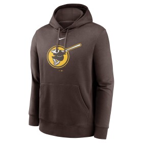 Nike Pánská mikina San Diego Padres MLB Alternate Logo Club Fleece Hoodie Velikost: S