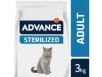 ADVANCE CAT Sterilized 3kg / Superprémiové krmivo (granule) / pro sterilizované dospělé kočky (8410650162270)