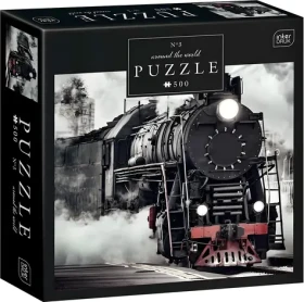 INTERDRUK Puzzle Around the World: Parní lokomotiva
