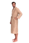 L&L 2450 Pánský froté župan 3XL antracit 3XL-188/130/124
