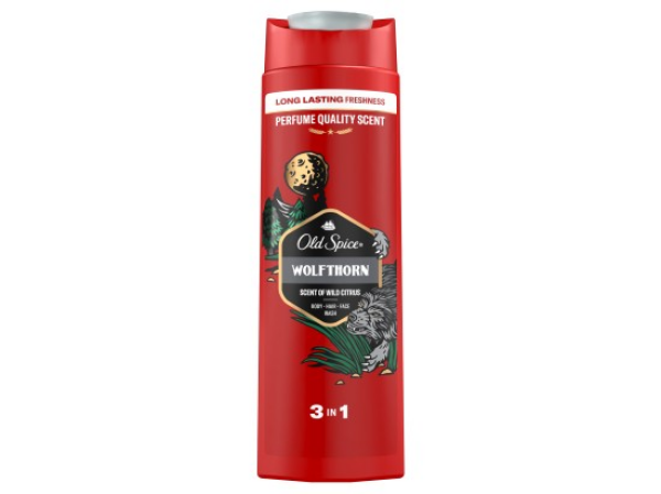 Old Spice Wolfthorn Sprchový Gel 3 v 1 400 ml