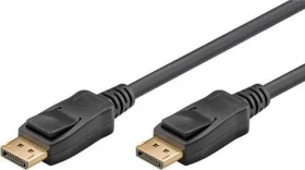Goobay DisplayPort 2.1 černá / Kabel / 2 m / 80 Gbit/s / 16K/60Hz / HDCP 2.2 (74761)