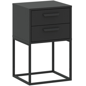 FRONTI Noční stolek CADRO 2S 40 NR9 - antracit