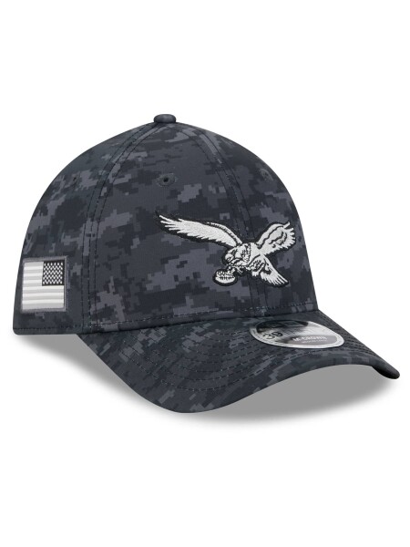 New Era Pánská kšiltovka Philadelphia Eagles NFL Throwback 2026 Salute to Service 39THIRTY M-Crown Flex Velikost: S/M