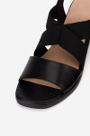 Sandály Lasocki RST-3248-04 Přírodní kůže (useň) - Lícová,Látka/-Látka