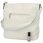 Trendy dámská koženková crossbody kabelka Ewoona, bílá