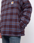 Carhartt WIP Baird Shirt Jacket Baird Check, Palisander L
