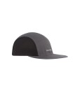 Unisex merino kšiltovka ICEBREAKER Shell+ Cotton Windb 5 Panel Cap, Obsidian/Black univerzální