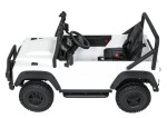 Mamido Dětské elektrické autíčko Land Rover Defender 110 SVX Concept bílé
