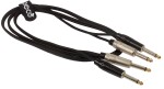 Bespeco ROCKIT Stereo Cable 2x Jack Mono - 2x Jack Mono 1,5 m
