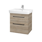 Dřevojas - Umyvadlová skříňka Q MAX SZZ2 60 - D17 Colorado / Úchytka T06 / D17 Colorado 198336H