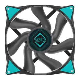 Iceberg Thermal IceGALE černá / Ventilátor / 140 mm / 1600 RPM / 96 CFM / 36 dB / PWM (ICEGALE14-C0A)