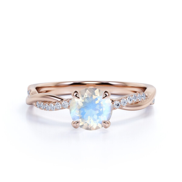 Emporial prsten 14k zlato Vermeil GU-DR14764R-ROSEGOLD-ZIRCON Velikost: 10 (EU: 61-63)