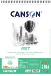 Canson 1557 blok kroužkový 180g A5+ 30 listů