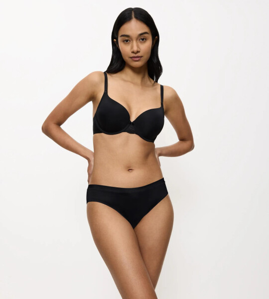 SENSE OF MODAL - bezešvá tai z modalu (2 ks) Triumph BLACK M