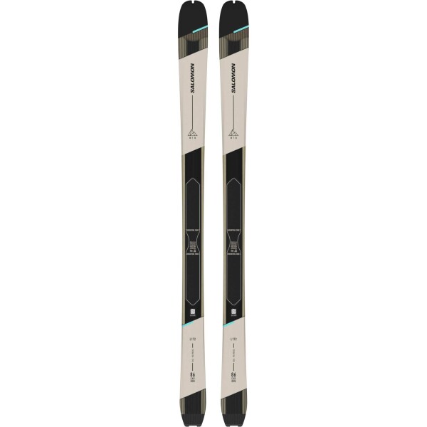 Skialpové lyže Salomon MTN 86 W Carbon + vázání Salomon MTN Tour, Testované délka: 164