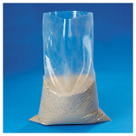 100 x Ploché sáčky 400x600mm, 100% recyklované, materiál LDPE, tloušťka 150µm | RAJA