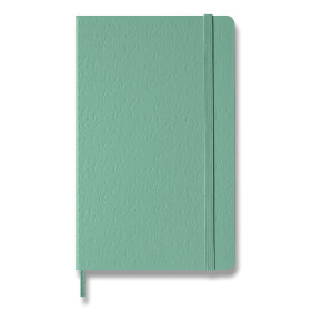Zápisník Moleskine Colored Patterned - tvrdé desky, L, linkovaný, světle zelený