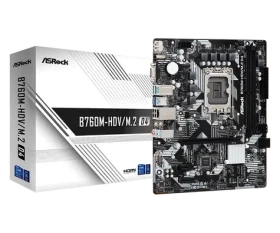 ASRock B760M-HDV M.2 DDR4 / B760 / LGA 1700 / 2x DDR4 / PCIEx16 / 1x 1GLAN / mATX (90-MXBL40-A0UAYZ)