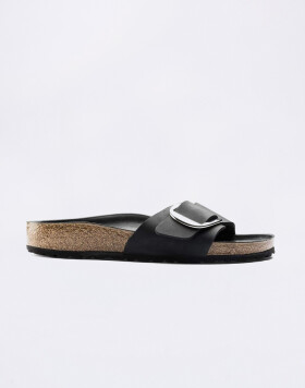 Birkenstock Madrid Big Buckle Oiled Leather Black 39