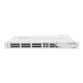 MikroTik Cloud Router Switch CRS328-4C-20S-4S+RM, 800MHz CPU,512MB RAM, 20x SFP, 4x SFP+, 4x LAN combo, vč. L5 EDF_1015961