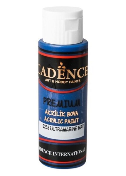 Akrylová barva Cadence Premium, 70 ml - ultramarin, modrá ultramarin