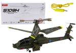 Mamido Vojenský vrtulník Apache na dálkové ovládání R/C Syma S109H khaki