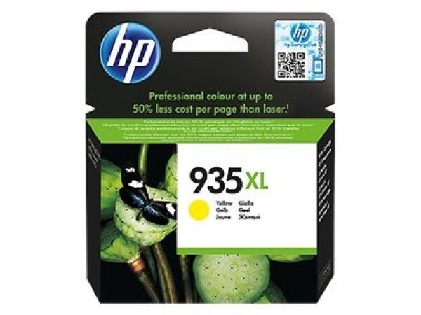 HP 935 XL originální inkoustová kazeta s vysokou výtěžností / HP Officejet Pro 6230 e-printer / 6830 e-AiO / žlutá (C2P26AE)