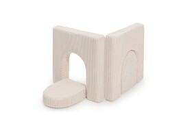 SHAPPY Dětské pěnové oblouky k sestavě SHAPPY ORIGINAL manšestr mini Barva: Vanilla