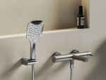 RAVAK - Nox Vanová baterie, kartáčovaný nerez X070646